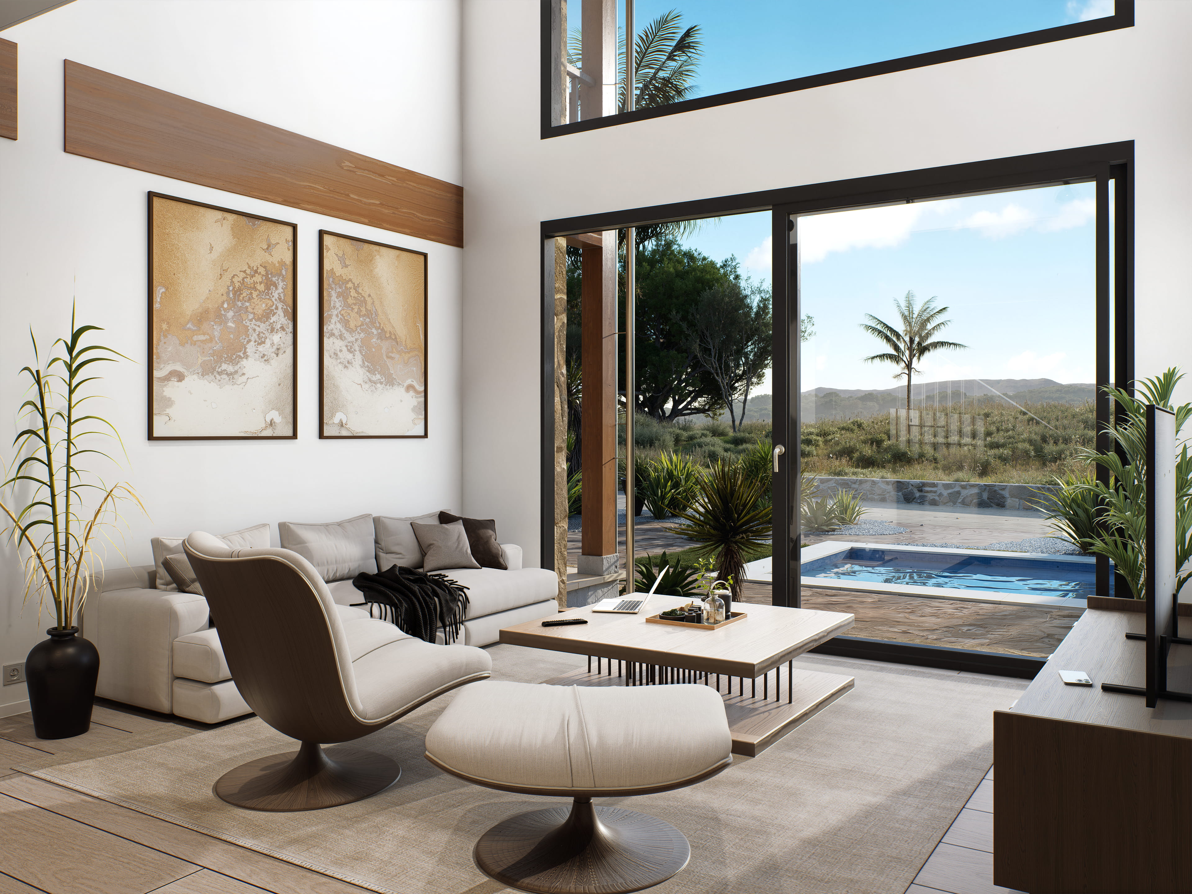 Villa España open plan